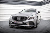 Mercedes AMG C43 Coupe / Sedan C205 / W205 Facelift 2018-2022 Frontläpp / Frontsplitter V.2 Maxton Design